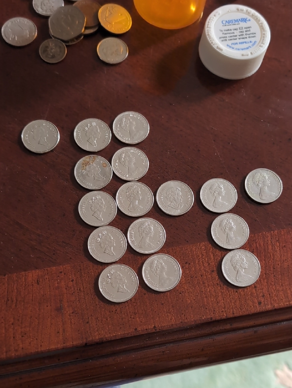 Silver-Colored Coin Lot - Assorted Circulation Coins